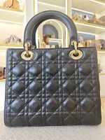 Dior, Lady Dior Medium, Medium, Black, Very Very  Good - Image 14