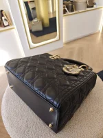 Dior, Lady Dior Medium, Medium, Black, Very Very  Good - Image 21