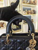 Dior, Lady Dior Medium, Medium, Black, Very Very  Good - Image 28