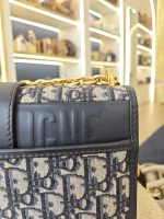 Dior, 30 Montaigne Bag , Medium, Blue, Very Very  Good - Image 21