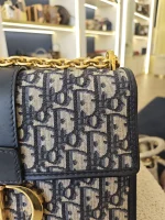 Dior, 30 Montaigne Bag , Medium, Blue, Very Very  Good - Image 25