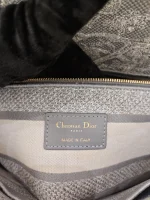 Dior, Lady D-Lite Bag, Large, Grey, Very Very  Good - Image 43