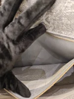 Dior, Lady D-Lite Bag, Large, Grey, Very Very  Good - Image 48