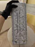 Dior, Lady D-Lite Bag, Large, Grey, Very Very  Good - Image 51
