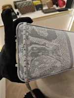 Dior, Lady D-Lite Bag, Large, Grey, Very Very  Good - Image 53