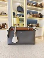 Fendi, By The Way Boston Bag, Mini, Tricolor, Very Very  Good - Image 5