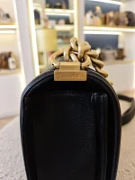 Chanel, Chanel Boy 10, 10", Black, Very Very  Good - Image 8