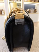 Chanel, Chanel Boy 10, 10", Black, Very Very  Good - Image 10