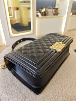 Chanel, Chanel Boy 10, 10", Black, Very Very  Good - Image 12