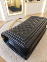 Chanel, Chanel Boy 10, 10", Black, Very Very  Good - Image 17
