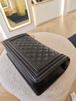Chanel, Chanel Boy 10, 10", Black, Very Very  Good - Image 18