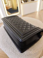 Chanel, Chanel Boy 10, 10", Black, Very Very  Good - Image 19