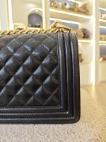 Chanel, Chanel Boy 10, 10", Black, Very Very  Good - Image 22