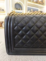 Chanel, Chanel Boy 10, 10", Black, Very Very  Good - Image 23