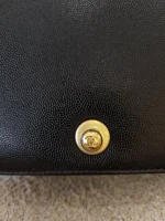 Chanel, Chanel Boy 10, 10", Black, Very Very  Good - Image 28