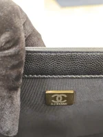 Chanel, Chanel Boy 10, 10", Black, Very Very  Good - Image 39