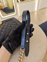 Chanel, Chanel Boy 10, 10", Black, Very Very  Good - Image 41