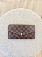 Louis Vuitton, Sarah Wallet, , Brown, Very Good - Image 3