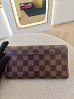 Louis Vuitton, Sarah Wallet, , Brown, Very Good - Image 10