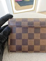 Louis Vuitton, Sarah Wallet, , Brown, Very Good - Image 12