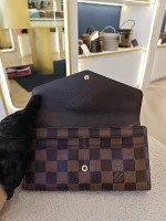 Louis Vuitton, Sarah Wallet, , Brown, Very Good - Image 17