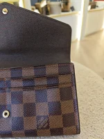 Louis Vuitton, Sarah Wallet, , Brown, Very Good - Image 18