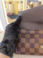 Louis Vuitton, Sarah Wallet, , Brown, Very Good - Image 19