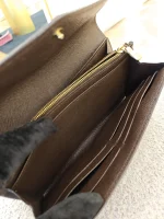 Louis Vuitton, Sarah Wallet, , Brown, Very Good - Image 23