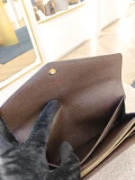 Louis Vuitton, Sarah Wallet, , Brown, Very Good - Image 28