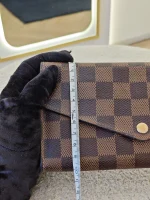 Louis Vuitton, Sarah Wallet, , Brown, Very Good - Image 33