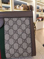 Gucci, Gucci Ophidia GG Small Shoulder Bag, Small, Beige, Very Very  Good - Image 6