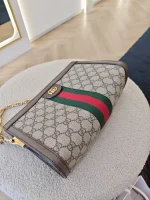 Gucci, Gucci Ophidia GG Small Shoulder Bag, Small, Beige, Very Very  Good - Image 15