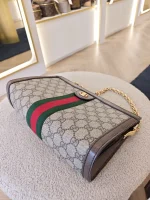 Gucci, Gucci Ophidia GG Small Shoulder Bag, Small, Beige, Very Very  Good - Image 17