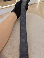 Louis Vuitton, Louis Vuitton Monogram Eclipse Reversible Belt, 95/38, Black, Very Very  Good - Image 14