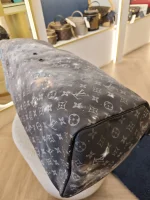 Louis Vuitton, Louis Vuitton Keepall Bandouliere 50 Monogram Galaxy, 50, Black, Very Very  Good - Image 28