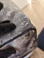 Louis Vuitton, Louis Vuitton Keepall Bandouliere 50 Monogram Galaxy, 50, Black, Very Very  Good - Image 40