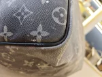 Louis Vuitton, Louis Vuitton Keepall Bandouliere 50 Monogram Galaxy, 50, Black, Very Very  Good - Image 42