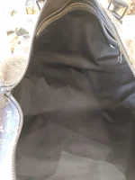 Louis Vuitton, Louis Vuitton Keepall Bandouliere 50 Monogram Galaxy, 50, Black, Very Very  Good - Image 45