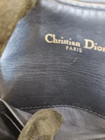 Dior, Saddle Flap Card Holder, , Blue, Very Very  Good - Image 23
