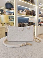 Louis Vuitton, Easy Pouch On Strap , , White, Very Very  Good - Image 4