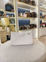 Louis Vuitton, Easy Pouch On Strap , , White, Very Very  Good - Image 5