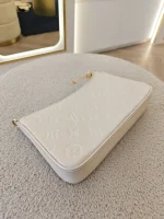 Louis Vuitton, Easy Pouch On Strap , , White, Very Very  Good - Image 14