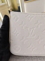Louis Vuitton, Easy Pouch On Strap , , White, Very Very  Good - Image 23