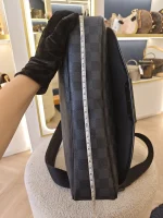 Louis Vuitton, Daniel, MM, Black, Very Very  Good - Image 44