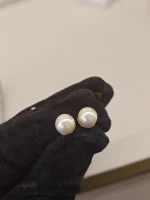 Dior, Petit CD Earring, , White, Very Very  Good - Image 17