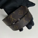 Louis Vuitton, LV Initiales Reversible Belt, 85/34, Black, New - Image 8