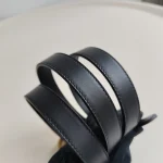 Gucci, Interlocking G Buckle, 95/38, Black, Used Once - Image 15