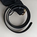 Gucci, Interlocking G Buckle, 95/38, Black, Used Once - Image 20