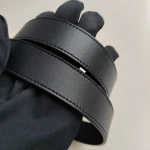 Gucci, [Gucci] GG Marmont Leather Belt, 90/36, Black, Very Very  Good - Image 5