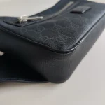 Gucci, GG Black Belt Bag, , Black, Very Very  Good - Image 8